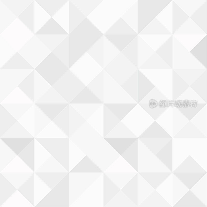 Seamless polygon background pattern - polygonal - gray wallpaper - vector Illustration